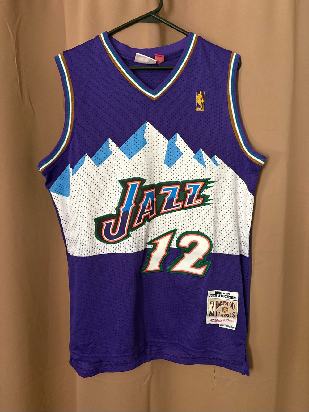Mitchell & Ness Utah Jazz 1996-97 John Stockton #12  Jersey Stitched Size M (40)